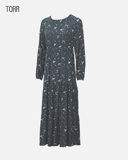 Women's Long Top | GREY AOP
