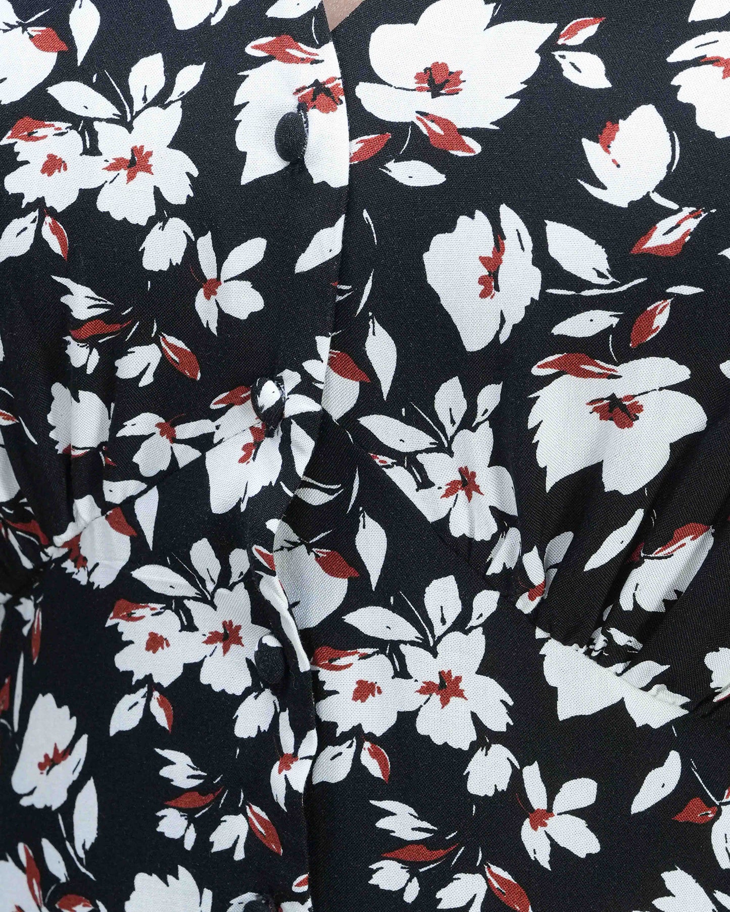 Womens Long Dres | Flower Aop