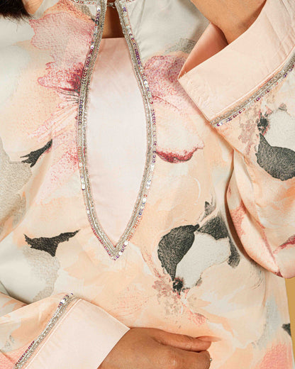 Women's Co-Ord Set | Peach