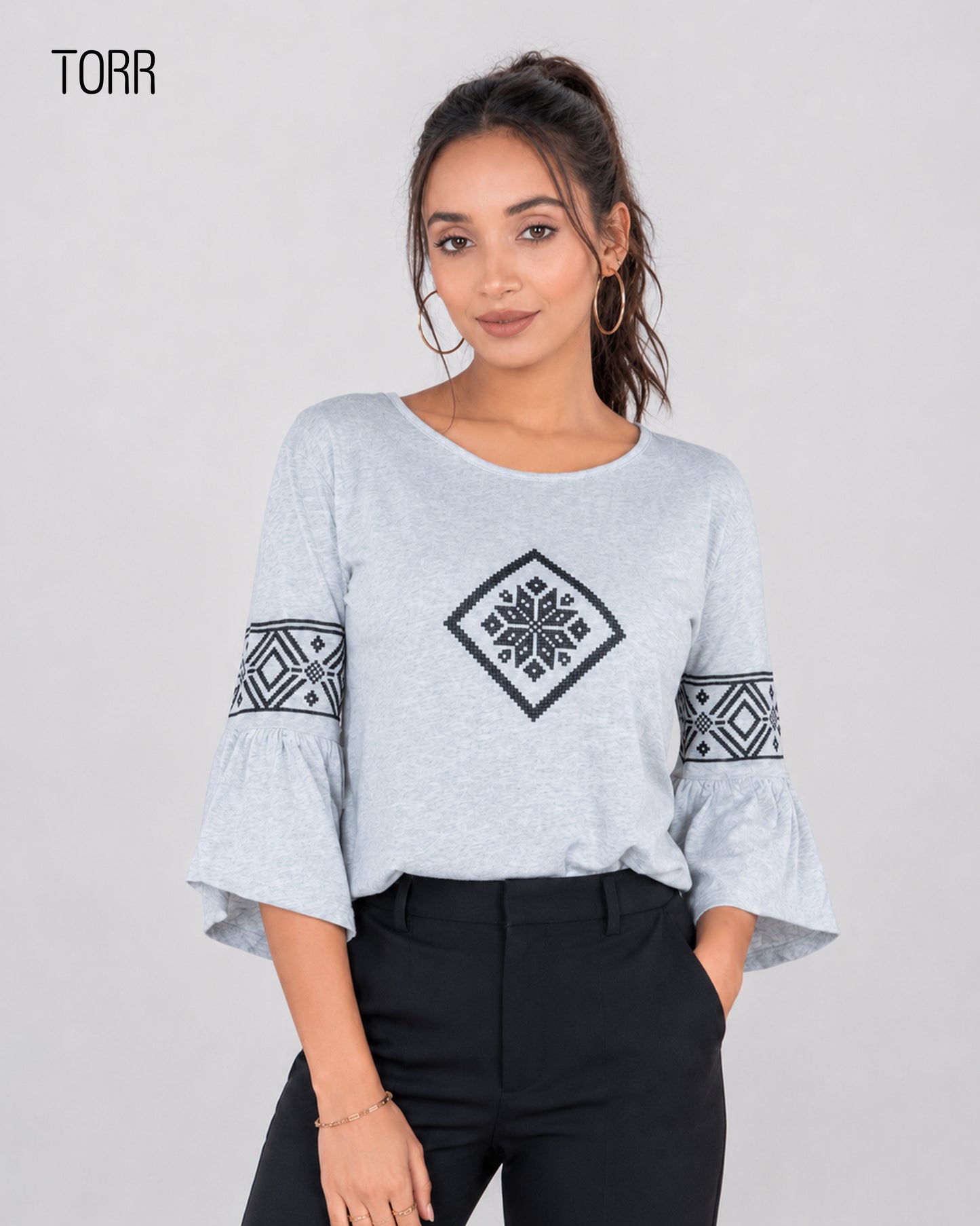 Women's Top | Grey