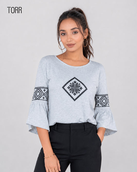 Women's Top | Grey