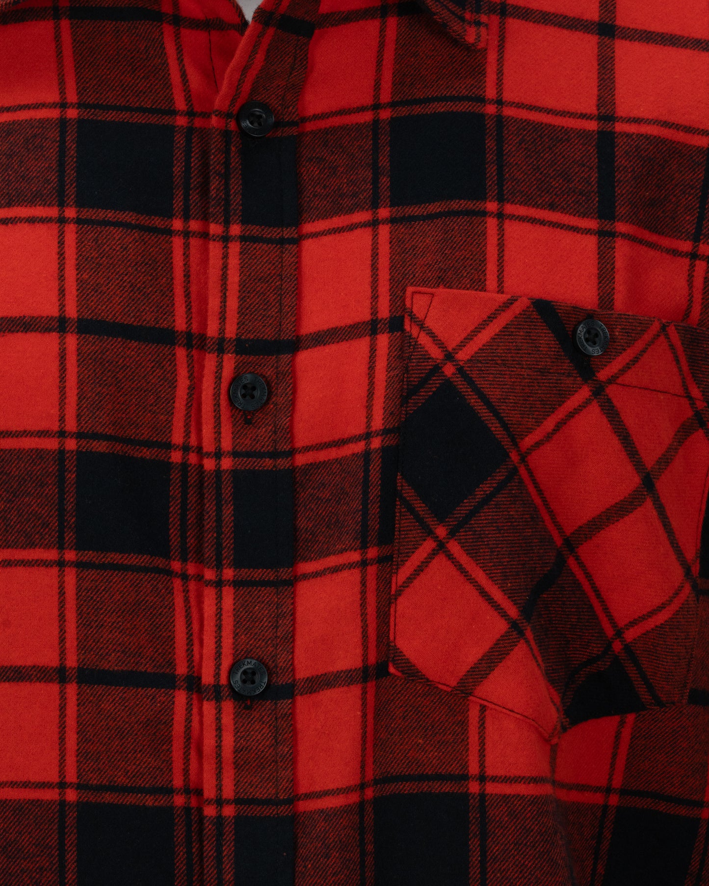 Men's L/S Casual Shirt | Red Check