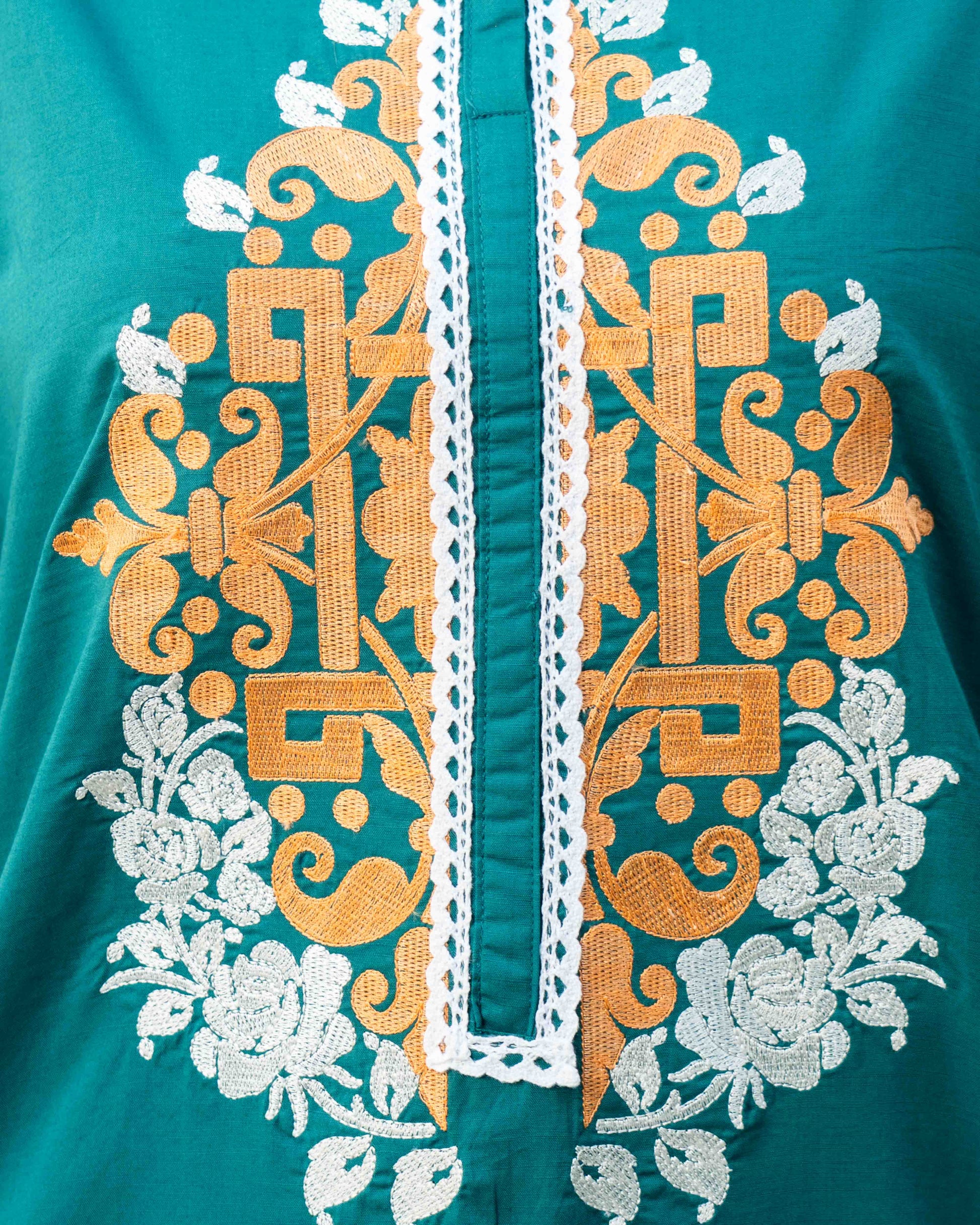 Ethnic Wear (01 Piece Kurti) | Teal Green