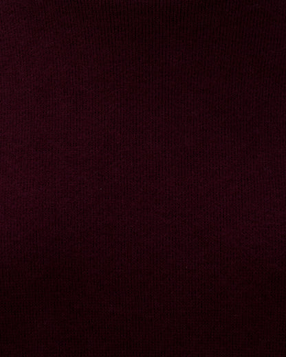 Womens Crop Sweatshirt | Wine
