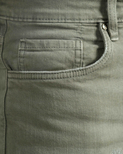 Men's Denim Pant | Olive