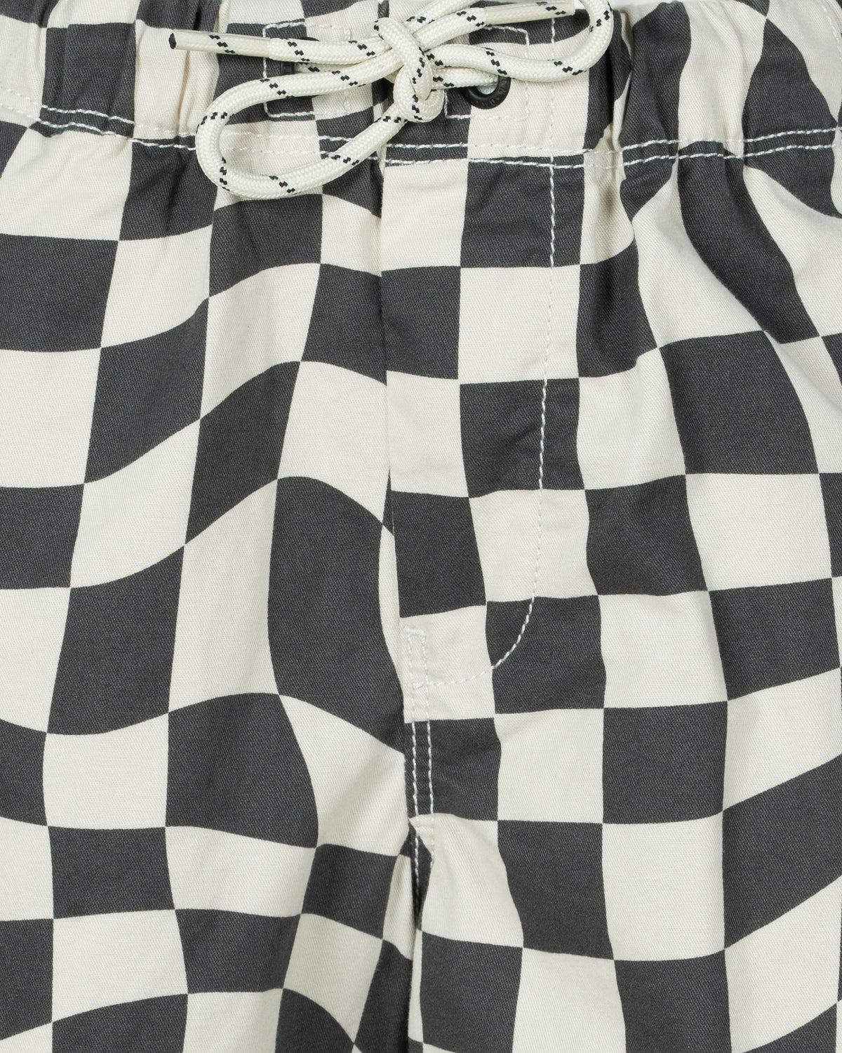 Boys Shorts |Black Checkboard