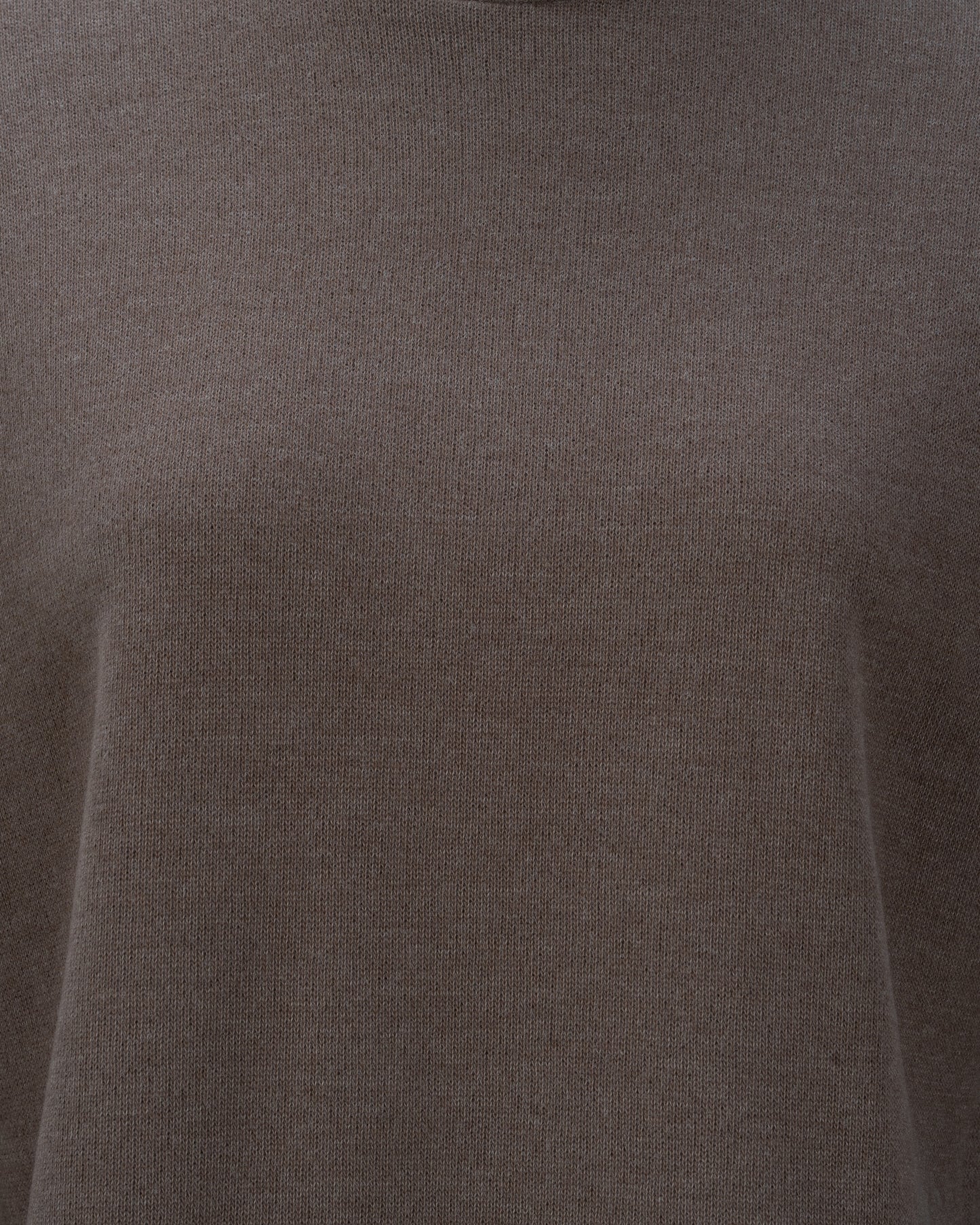 Womens Crop Sweatshirt | Light Brown