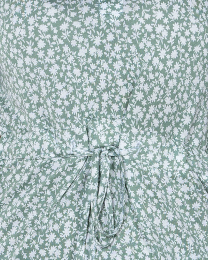 Women's Top | Green Aop
