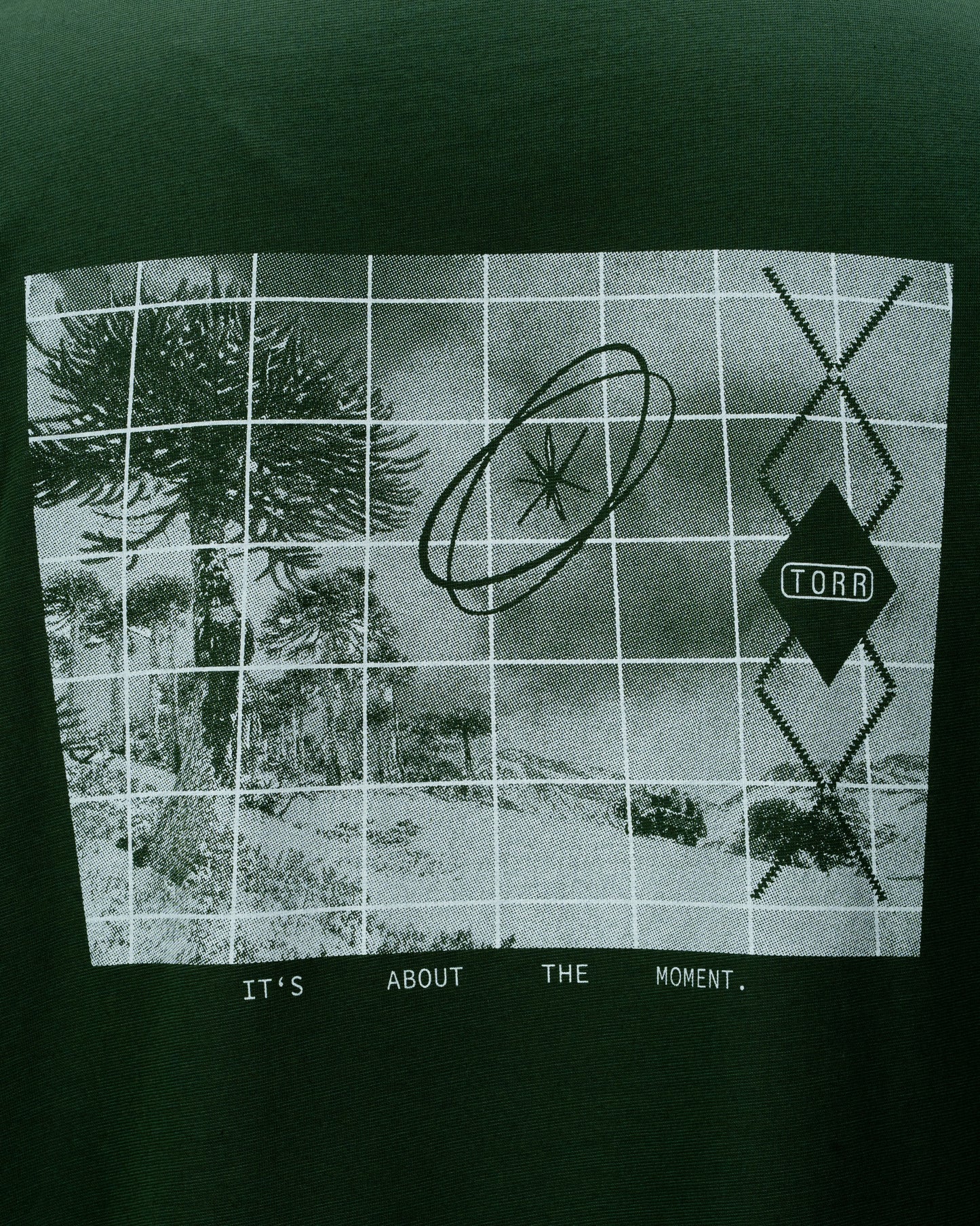 Drop Shoulder T-shirt | Olive