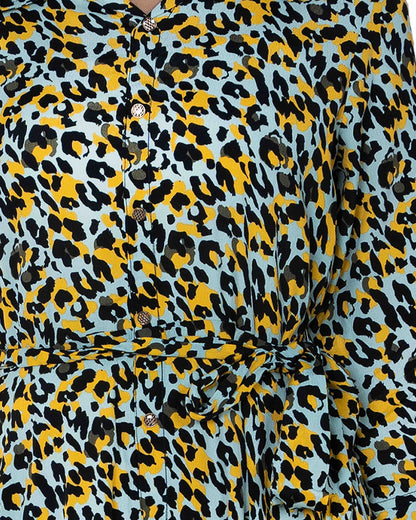 Women's Long Tunic | Zebra Print