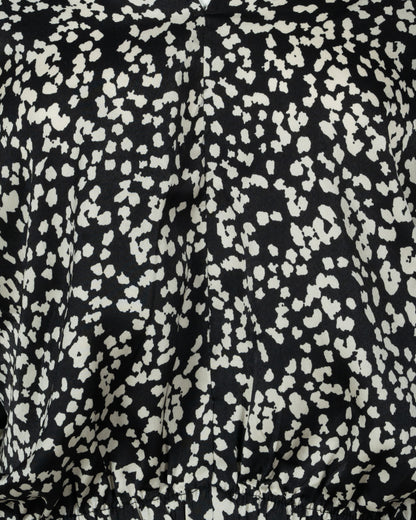 Women's Crop Top | BLACK AOP