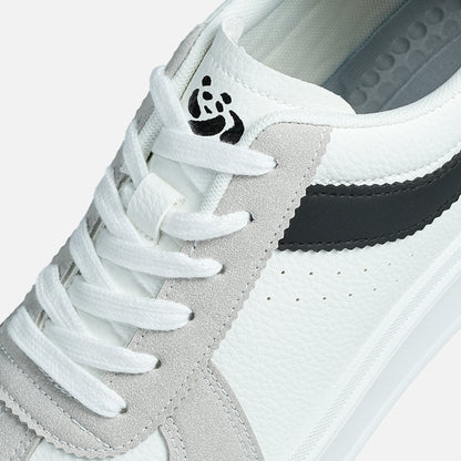 Panda Mens's Sneakers | White/Grey