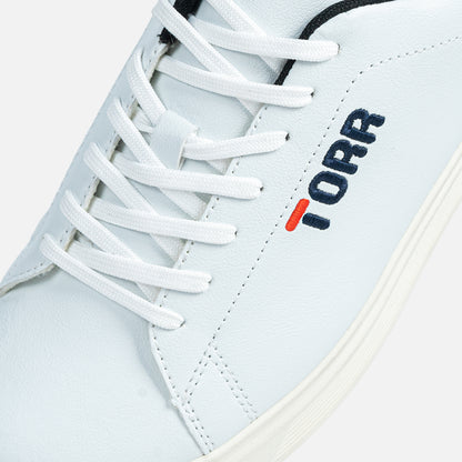 Torr Men’s Casual Shoe | White