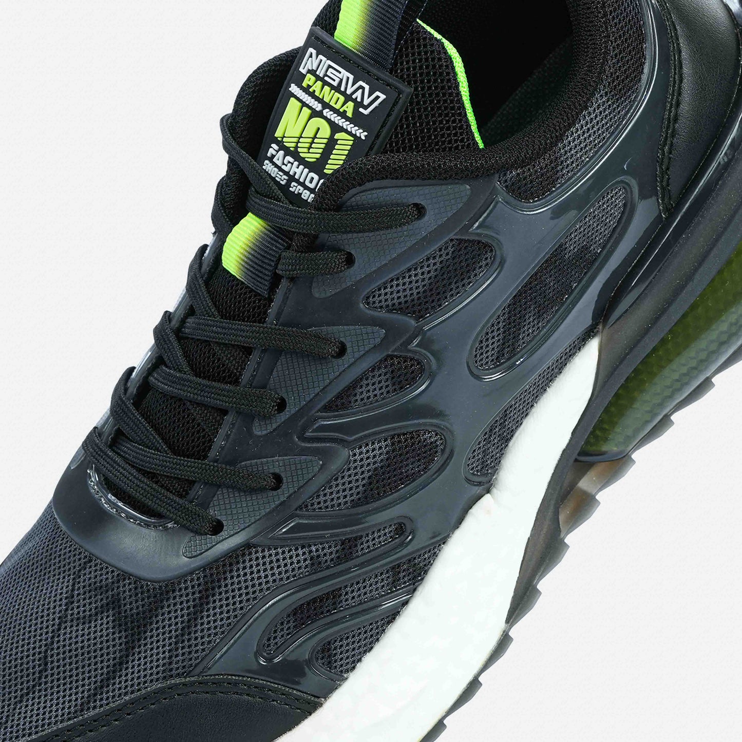Panda Men’s Sport Sneaker | Black Green