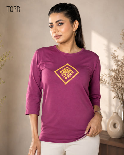 Women's Top | Barbie Maroon