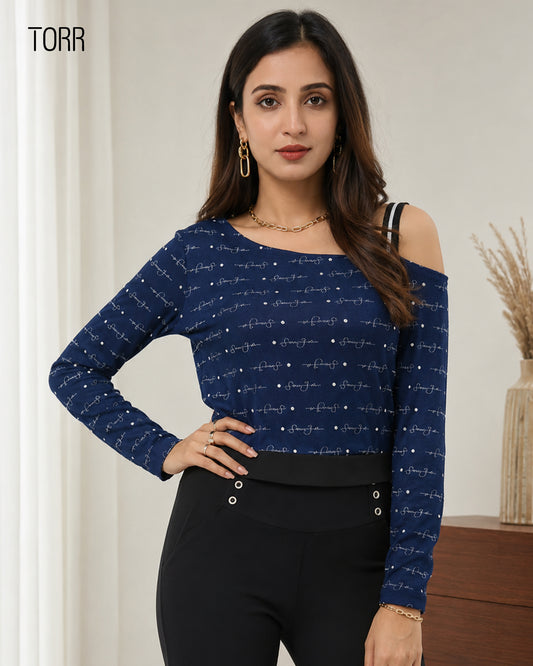 Women's Top | Navy Blue