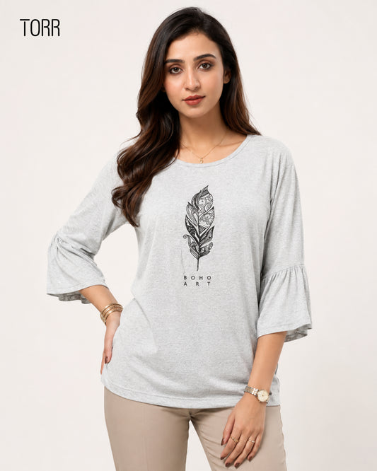 Women's Top | Grey