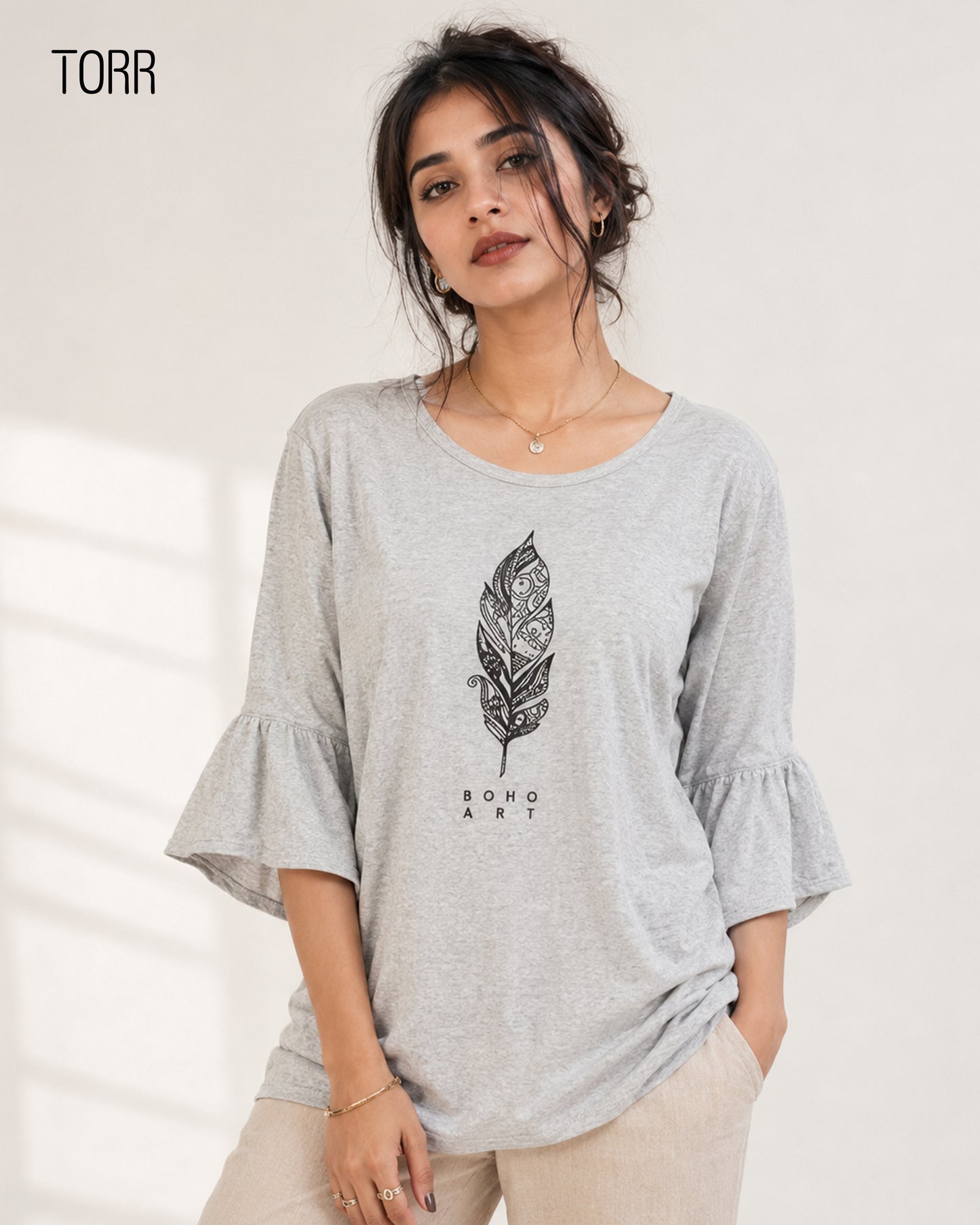 Women's Top | Grey