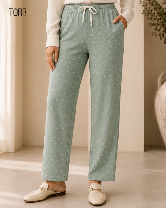 Womens Trouser | Moss AOP