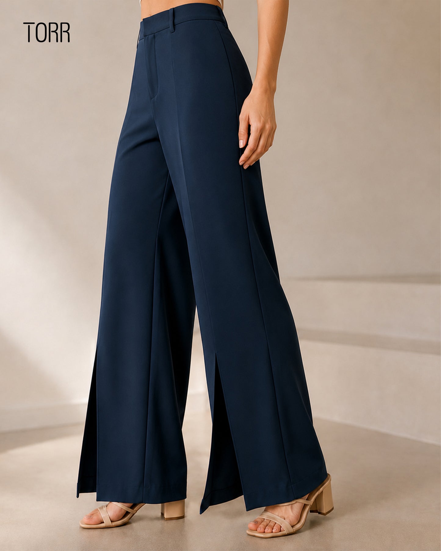 Women’s Wide Leg Pant | Navy