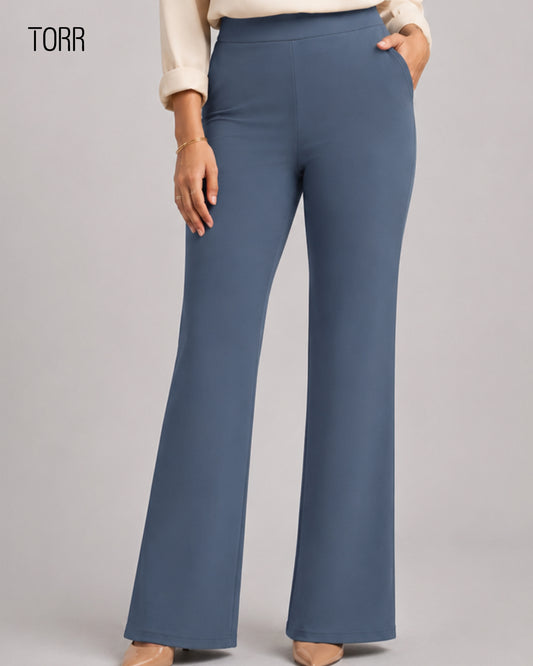 Women’s Wide Leg Pant | Dark Grey