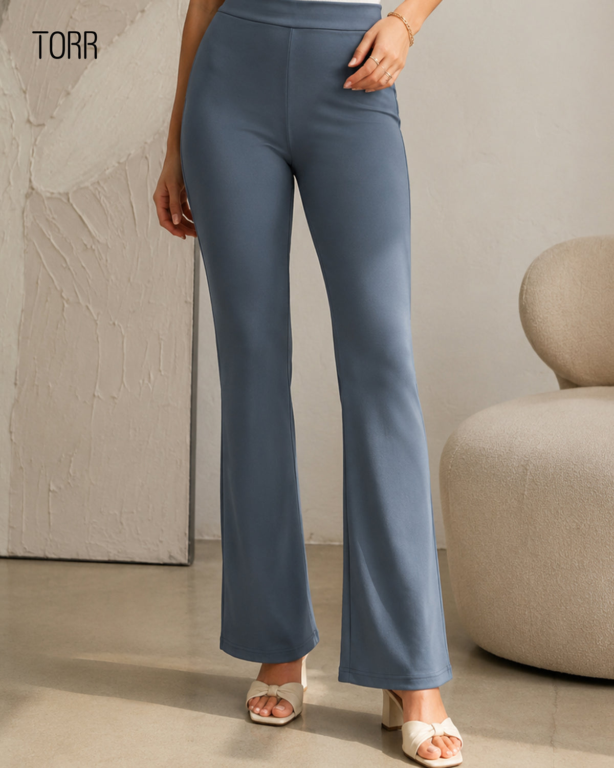 Women’s Wide Leg Pant | Dark Grey