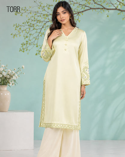 Ethnic Wear (01 Piece Kurti) |  Pale Lime