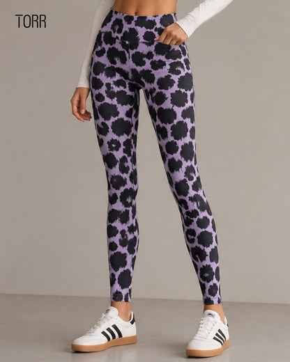 Women's Leggings | PURPLE AOP
