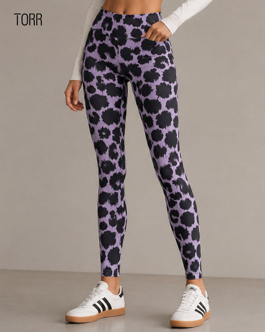 Women's Leggings | PURPLE AOP