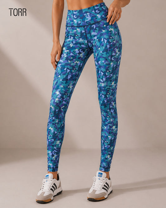 Women's Leggings | Camo Green AOP