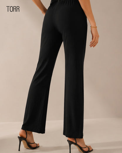 Women’s Wide Leg Pant | Black