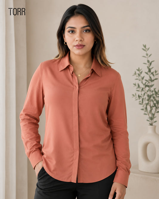 Women's Shirt | Coral