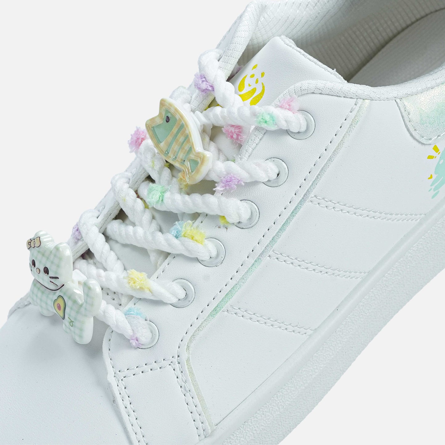 Panda Women’s Casual Sneaker | White Green